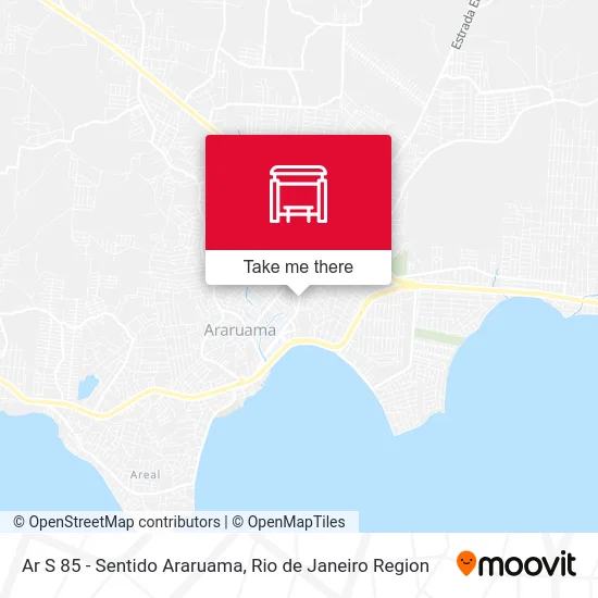 Ar S 85 - Sentido Araruama map