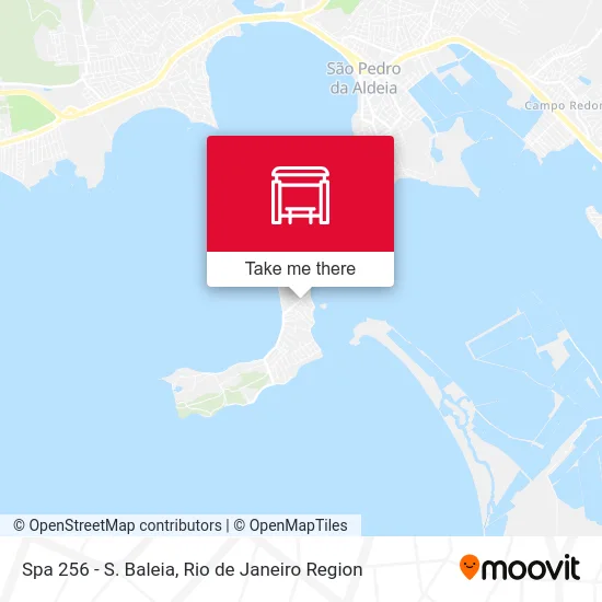 Spa 256 - S. Baleia map