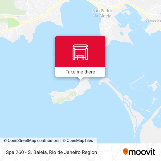 Spa 260 - S. Baleia map