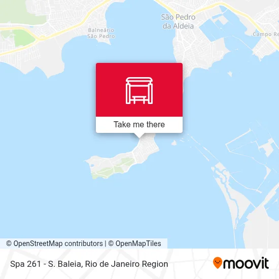 Spa 261 - S. Baleia map