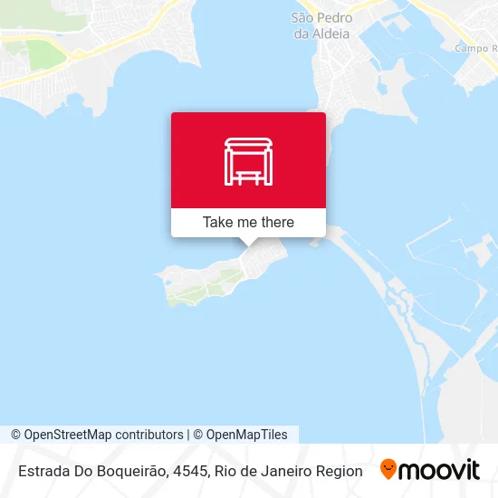 Estrada Do Boqueirão, 4545 map