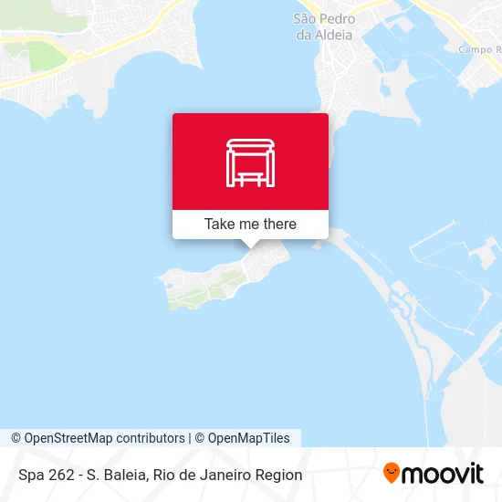 Spa 262 - S. Baleia map