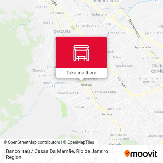 Banco Itaú / Casas Da Mamãe map
