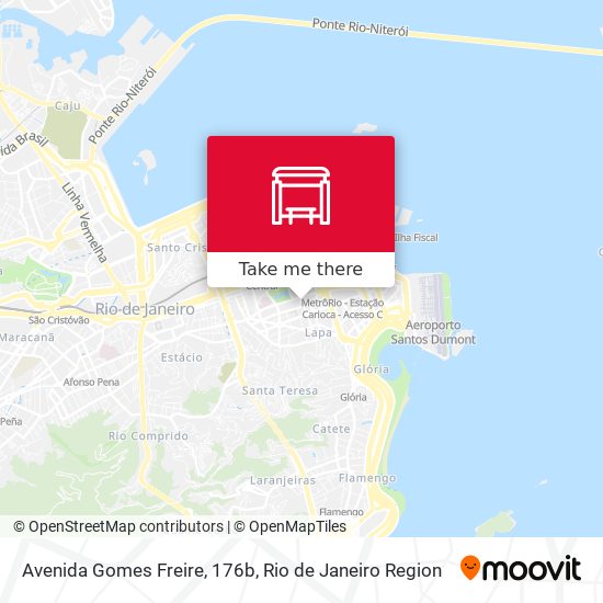 Mapa Avenida Gomes Freire, 176b