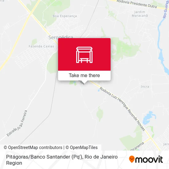 Pitágoras / Banco Santander (Pq') map