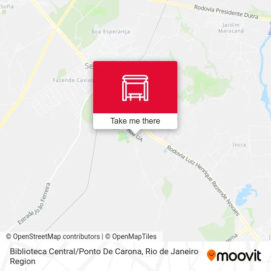 Biblioteca Central / Ponto De Carona map