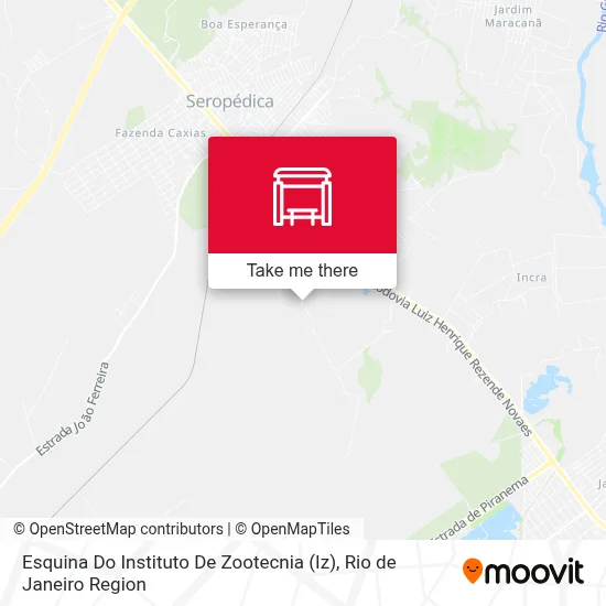 Esquina Do Instituto De Zootecnia (Iz) map