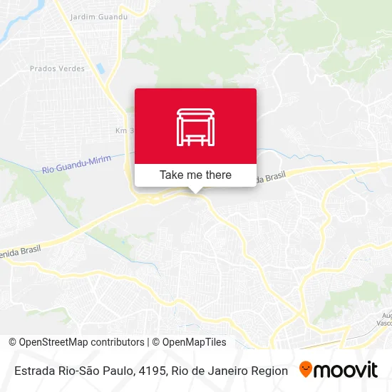 Estrada Rio-São Paulo, 4195 map