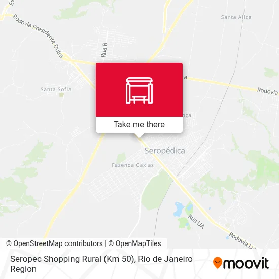 Seropec Shopping Rural (Km 50) map