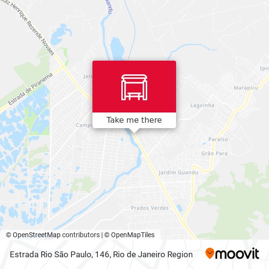 Estrada Rio São Paulo, 146 map