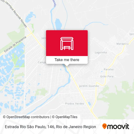 Estrada Rio São Paulo, 146 map