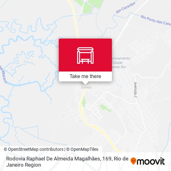 Rodovia Raphael De Almeida Magalhães, 169 map