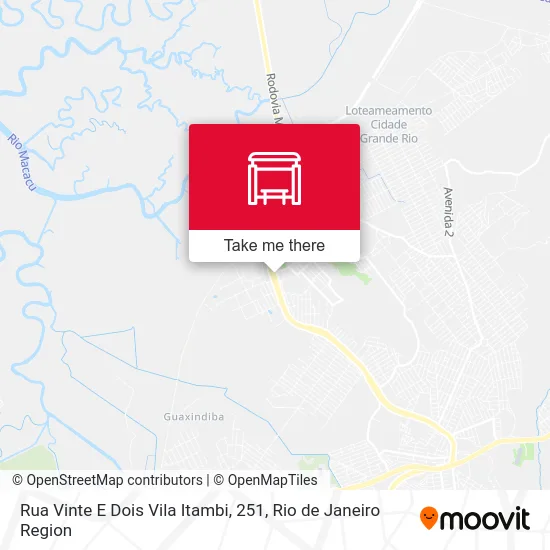 Rua Vinte E Dois Vila Itambi, 251 map