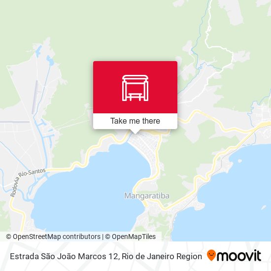 Estrada São João Marcos 12 map