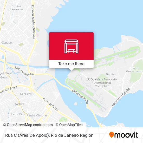 Rua C (Área De Apoio) map