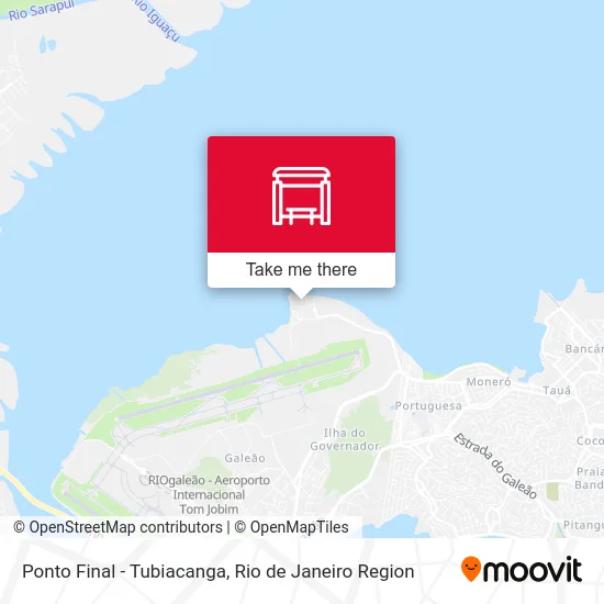 Ponto Final - Tubiacanga map