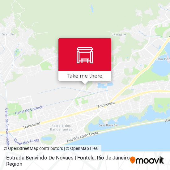 Estrada Benvindo De Novaes | Fontela map