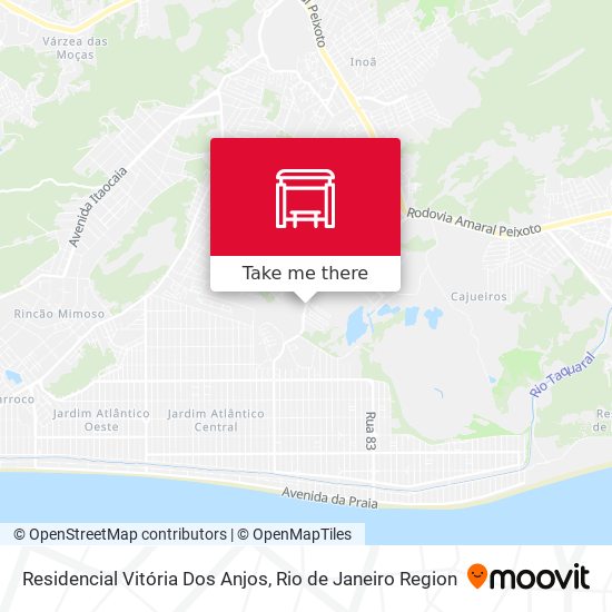 Residencial Vitória Dos Anjos map