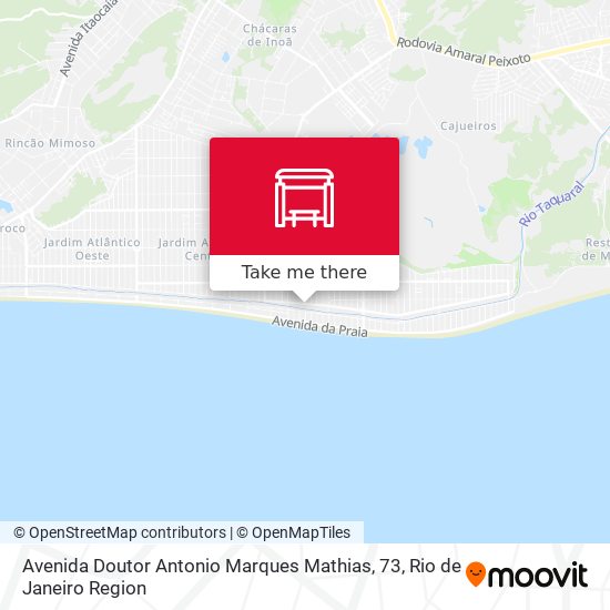 Avenida Doutor Antonio Marques Mathias, 73 map