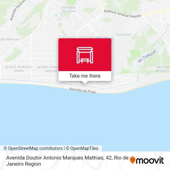 Avenida Doutor Antonio Marques Mathias, 42 map