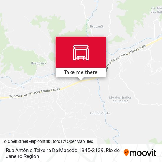 Rua Antônio Teixeira De Macedo 1945-2139 map