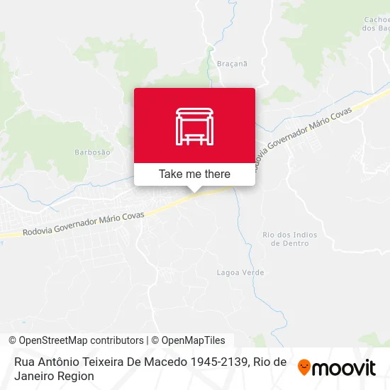 Rua Antônio Teixeira De Macedo 1945-2139 map