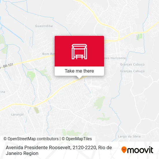Avenida Presidente Roosevelt, 2120-2220 map