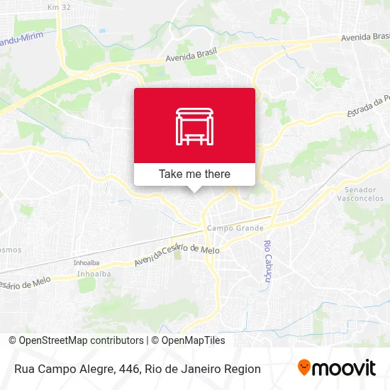 Rua Campo Alegre, 446 map