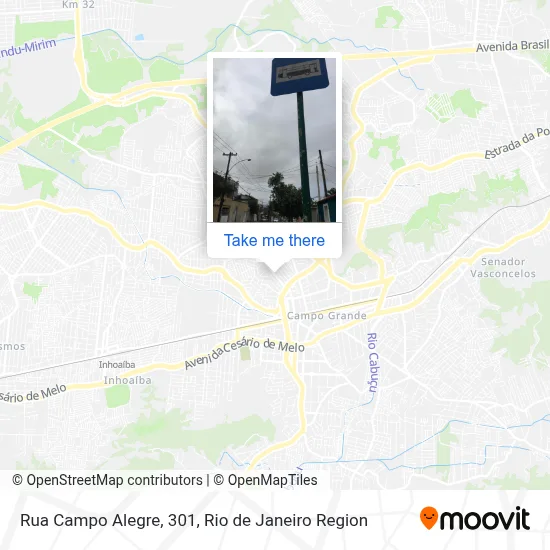Rua Campo Alegre, 301 map