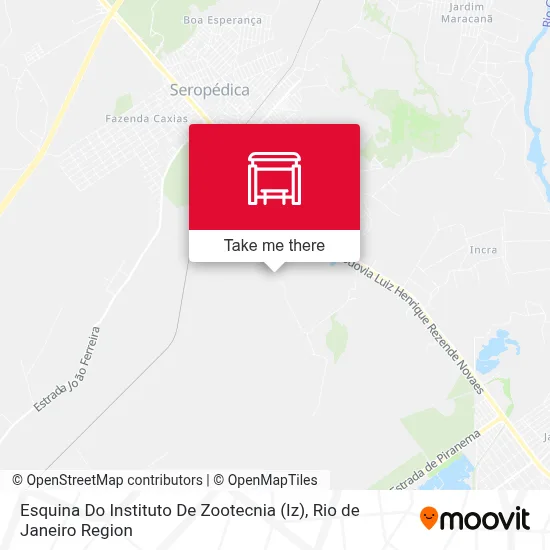 Esquina Do Instituto De Zootecnia (Iz) map