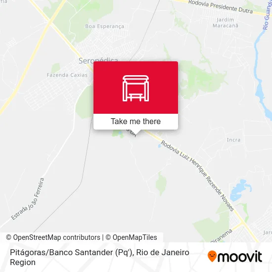 Pitágoras / Banco Santander (Pq') map