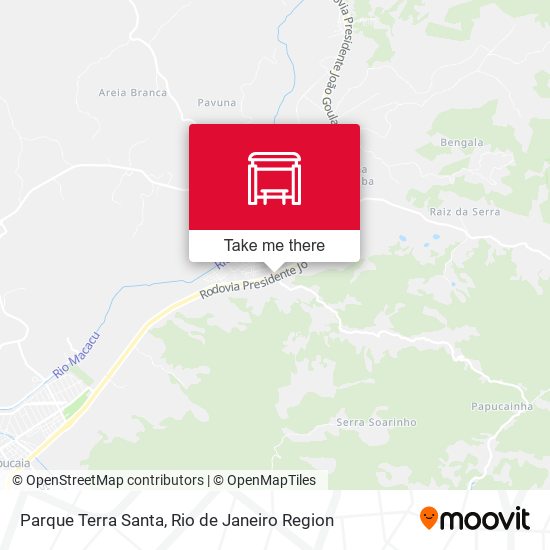 Parque Terra Santa map