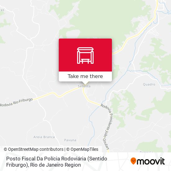 Posto Fiscal Da Polícia Rodoviária (Sentido Friburgo) map