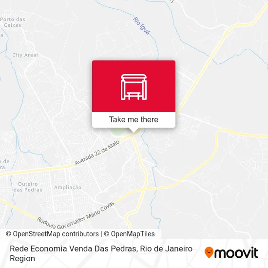 Rede Economia Venda Das Pedras map