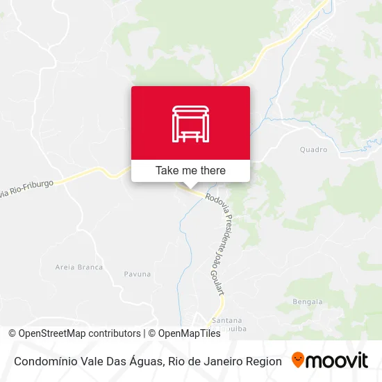 Condomínio Vale Das Águas map