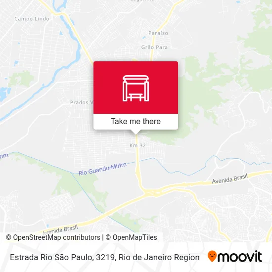 Estrada Rio São Paulo, 3219 map