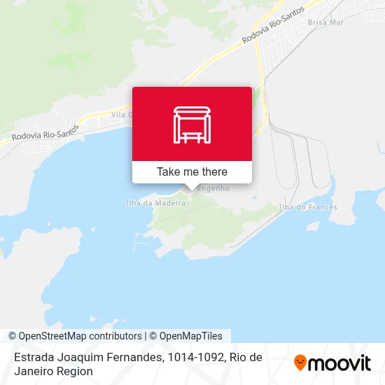 Estrada Joaquim Fernandes, 1014-1092 map
