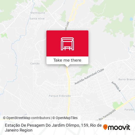 Estação De Pesagem Do Jardim Olimpo, 159 map