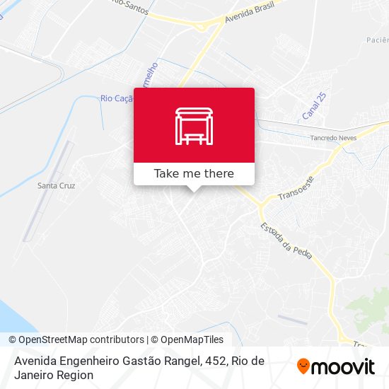 Avenida Engenheiro Gastão Rangel, 452 map