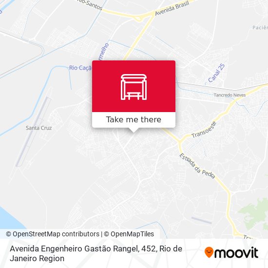 Mapa Avenida Engenheiro Gastão Rangel, 452