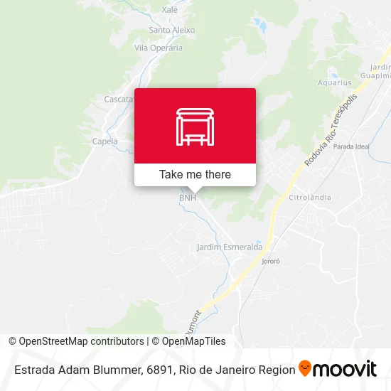 Estrada Adam Blummer, 6891 map