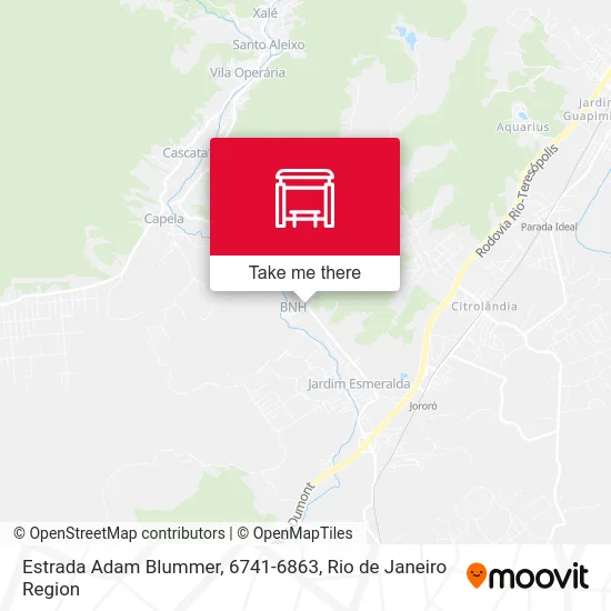 Estrada Adam Blummer, 6741-6863 map