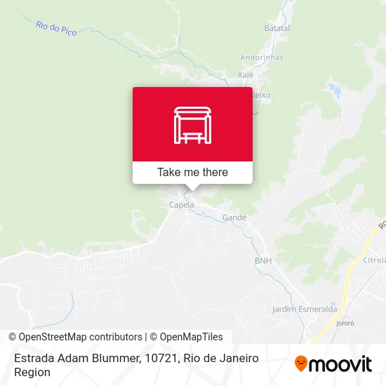 Estrada Adam Blummer, 10721 map