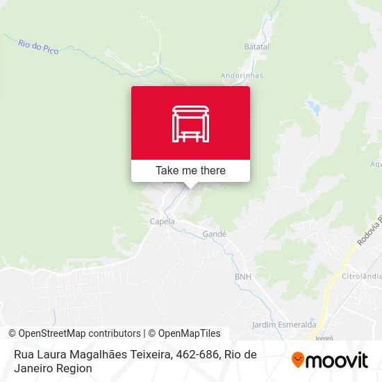 Rua Laura Magalhães Teixeira, 462-686 map