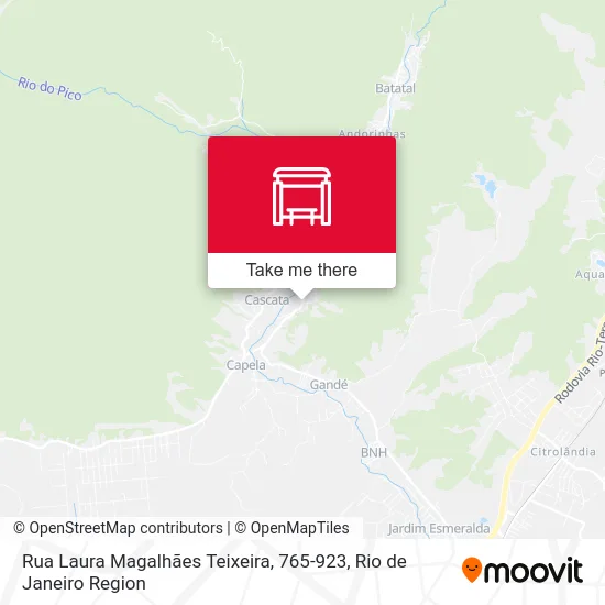 Rua Laura Magalhães Teixeira, 765-923 map