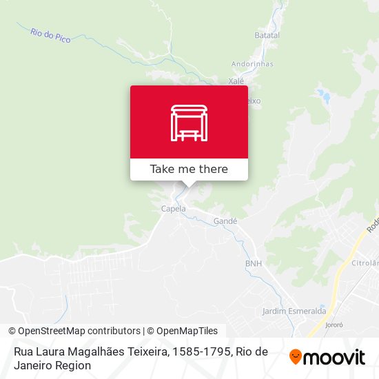 Rua Laura Magalhães Teixeira, 1585-1795 map