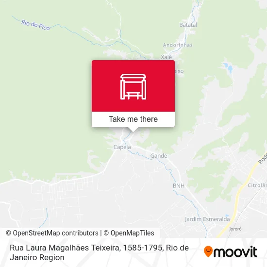 Rua Laura Magalhães Teixeira, 1585-1795 map