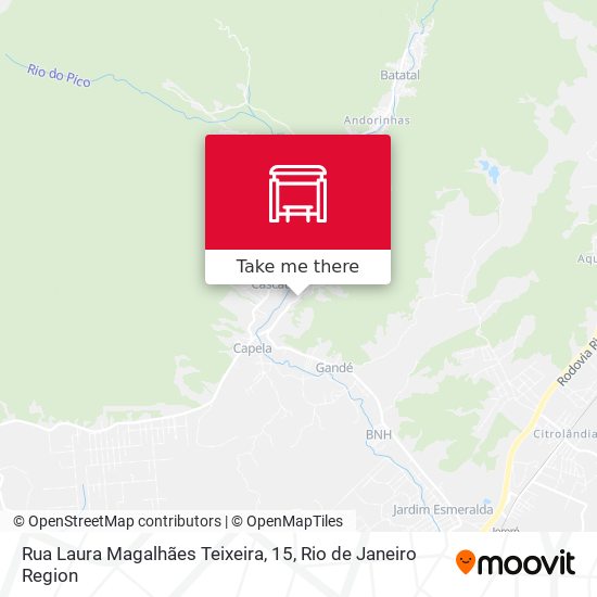 Rua Laura Magalhães Teixeira, 15 map