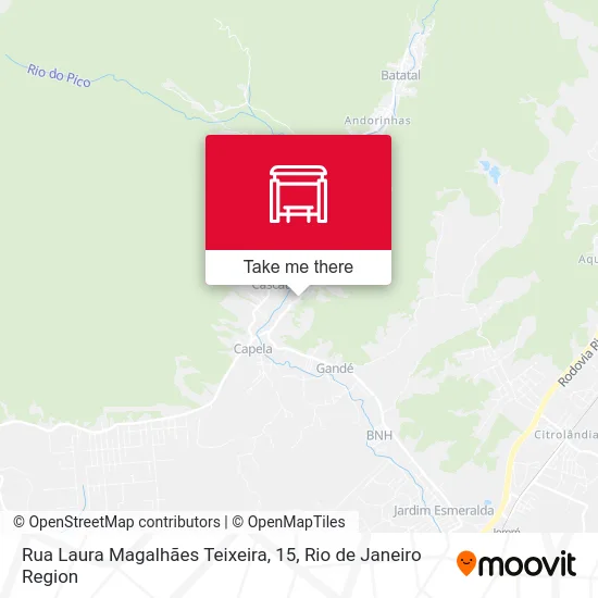 Rua Laura Magalhães Teixeira, 15 map