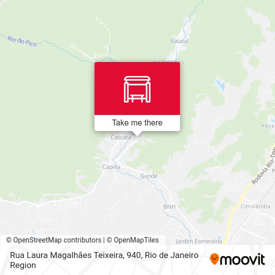 Rua Laura Magalhães Teixeira, 940 map